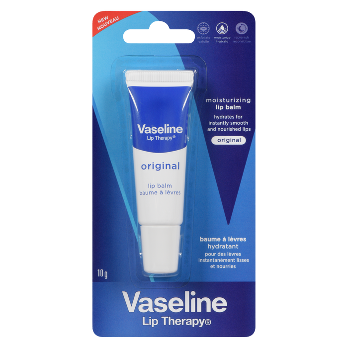 Vaseline Lip Therapy Moisturizing Lip Balm Original 10 g