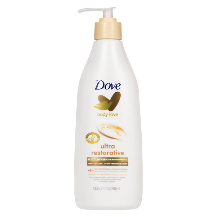 Lait pour le corps Dove Body Love Ultra Réparateur 400 ml