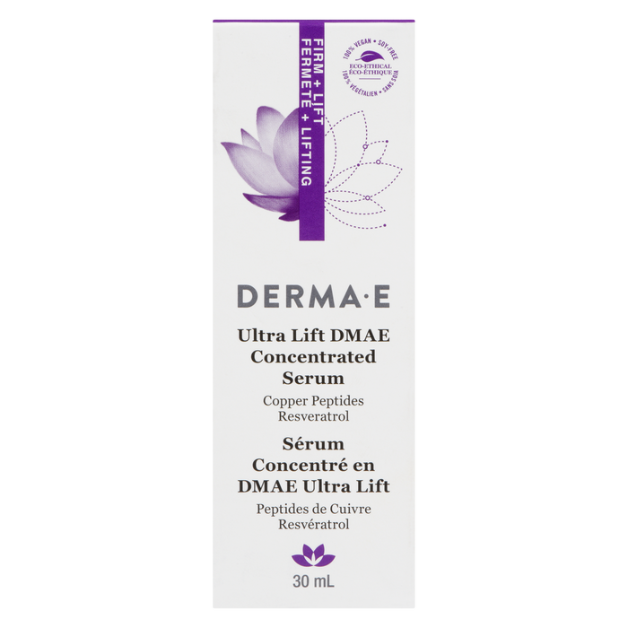 Sérum concentré DMAE Ultra Lift de Derma E 30 ml