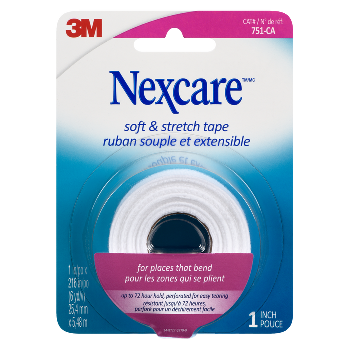 Nexcare Soft & Stretch Tape 1 Inch