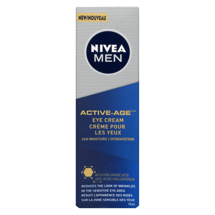 Crème contour des yeux NIVEA Men Active Age 15 ml