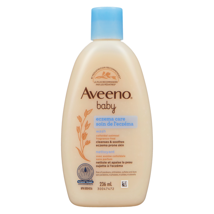 Aveeno Baby Wash Soin de l'eczéma 236 ml