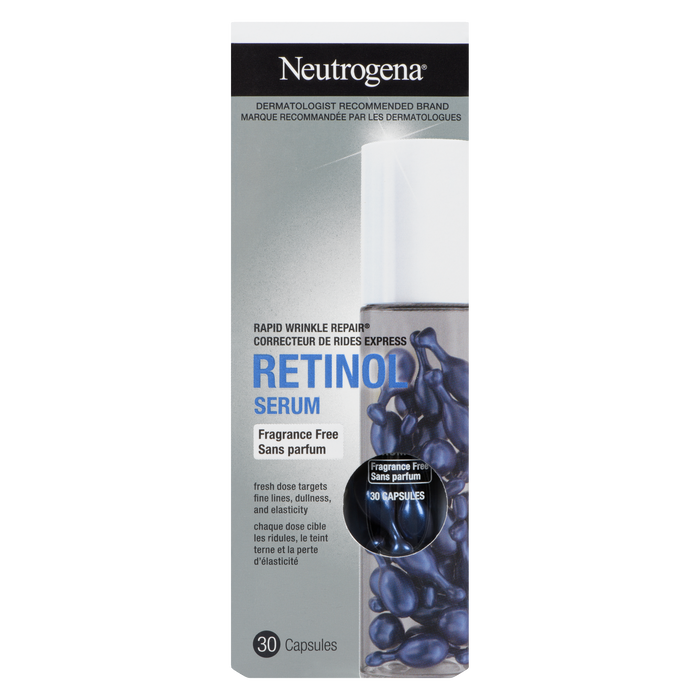 Sérum au rétinol Neutrogena Rapid Wrinkle Repair 30 gélules