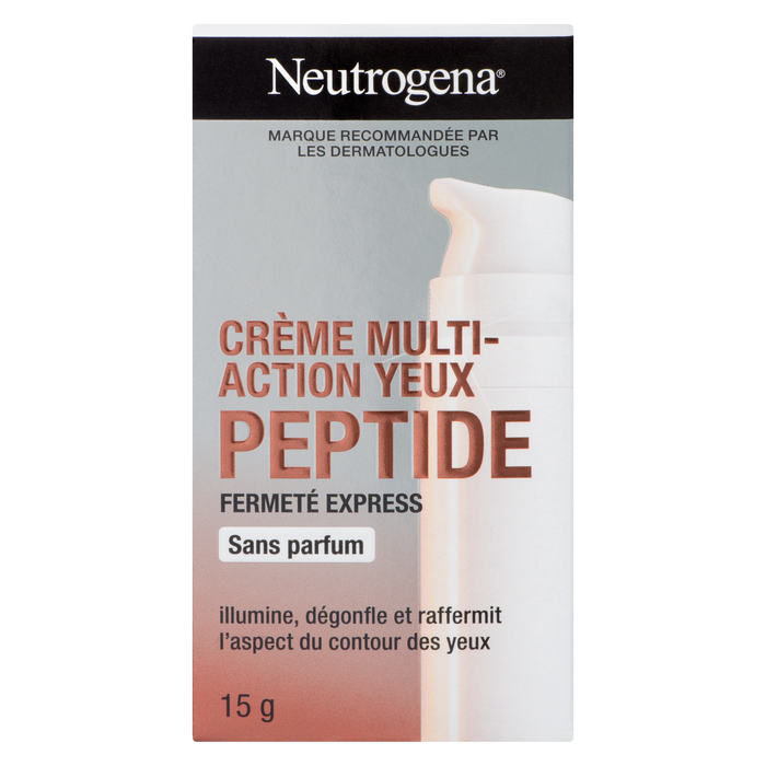 Crème contour des yeux multi-actions aux peptides raffermissants rapides de Neutrogena 15 g