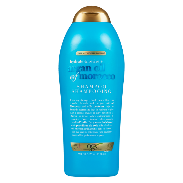 Ogx Shampoo Extra Strength Hydrate & Revive + Argan Oil of Morocco 750 ml