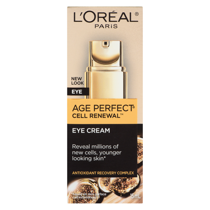 Crème contour des yeux Age Perfect Cell Renewal de L'Oréal Paris 15 ml