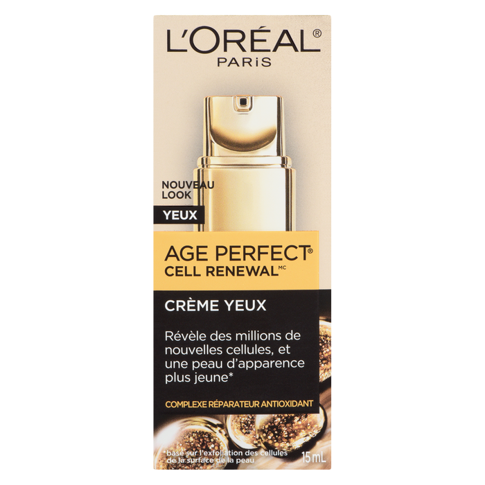 Crème contour des yeux Age Perfect Cell Renewal de L'Oréal Paris 15 ml