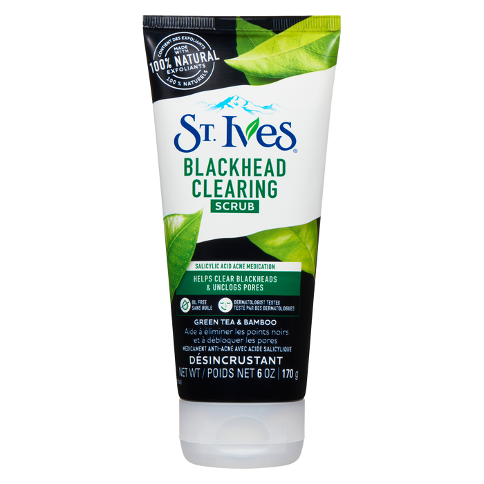 St. Ives Blackhead Clearing Scrub Green Tea & Bamboo 170 g