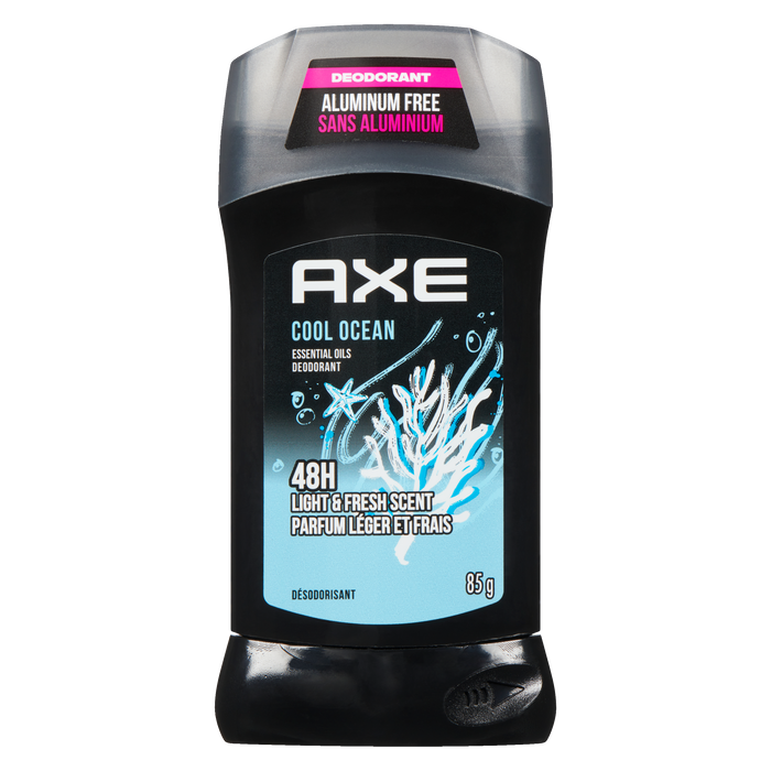 Axe Déodorant Cool Ocean Huiles Essentielles 85 g