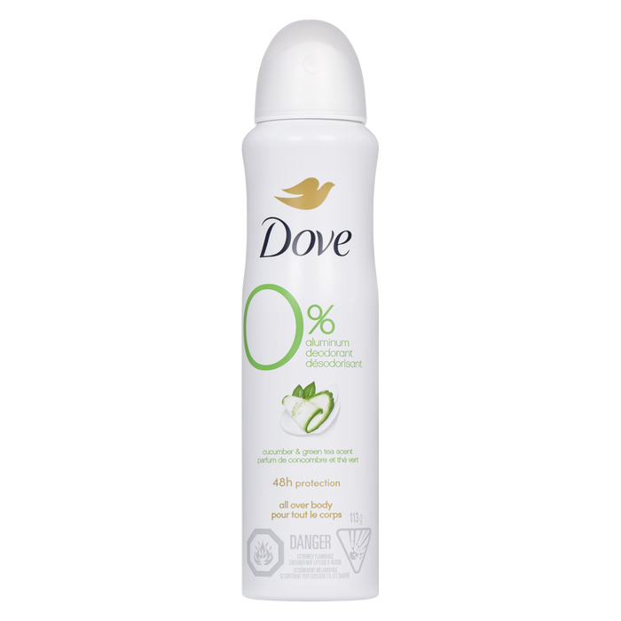 Déodorant Dove Parfum Concombre et Thé Vert 113 g