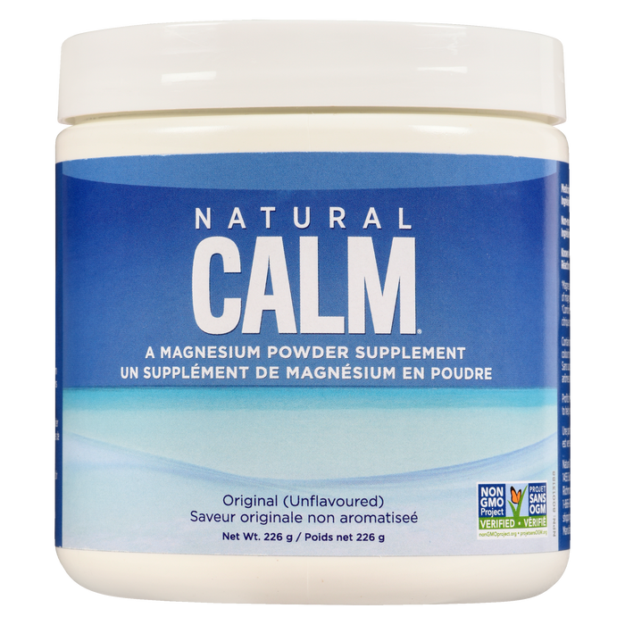 Natural Calm a Magnesium Powder Supplement Original Unflavoured 226 g