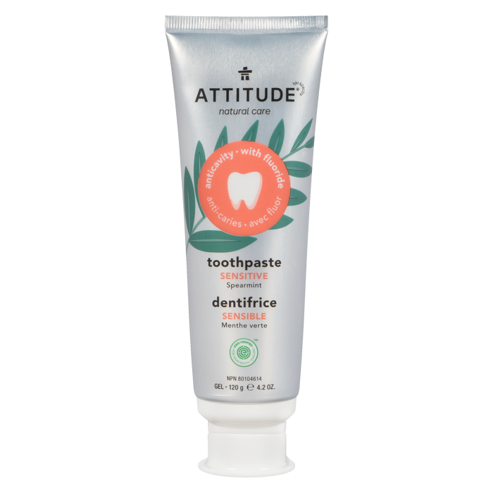 Attitude Dentifrice Anti-Caries Gel Menthe Verte 120 g