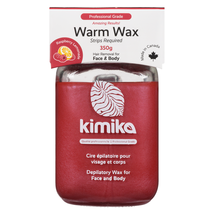 Kimika Depilatory Wax for Face and Body Raspberry Lemonade 350 g