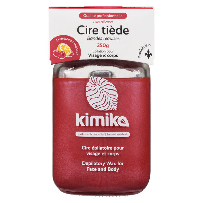 Kimika Depilatory Wax for Face and Body Raspberry Lemonade 350 g