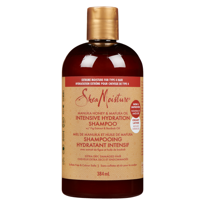 SheaMoisture Intensive Hydration Shampoo Manuka Honey & Mafura Oil 384 ml