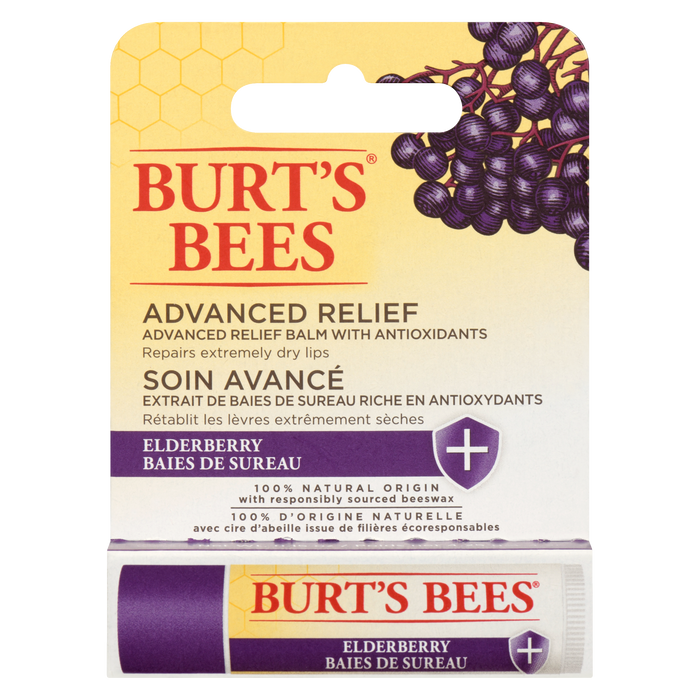 Baume de soulagement avancé aux antioxydants Burt's Bees Sureau 4,25 g