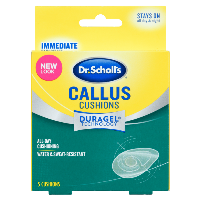 Coussinets anti-callosités Dr. Scholl's Duragel Technology 5 coussinets