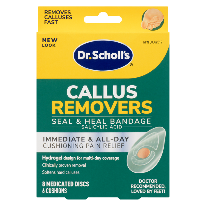 Dissolvants de callosités du Dr Scholl