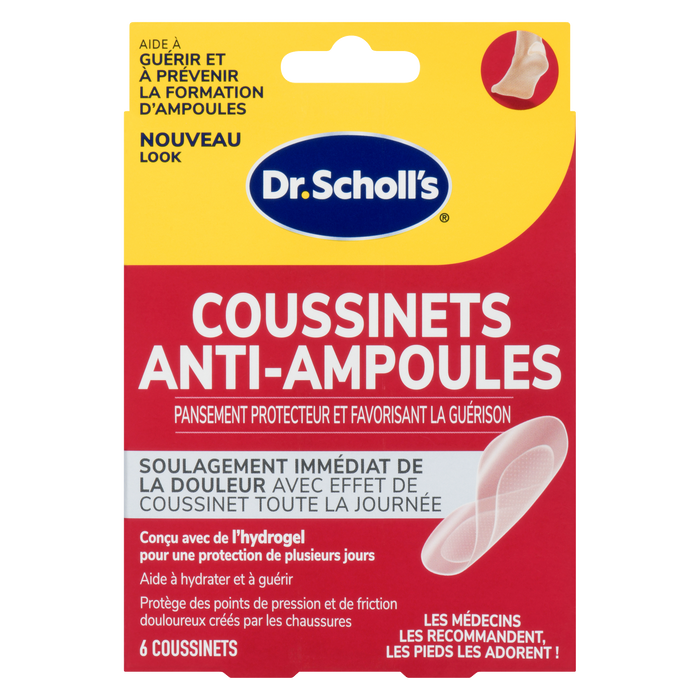 Coussinets anti-ampoules Dr. Scholl's 6 coussinets