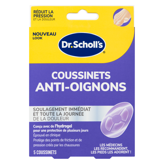 Coussinets pour oignons Dr. Scholl's 5 coussinets