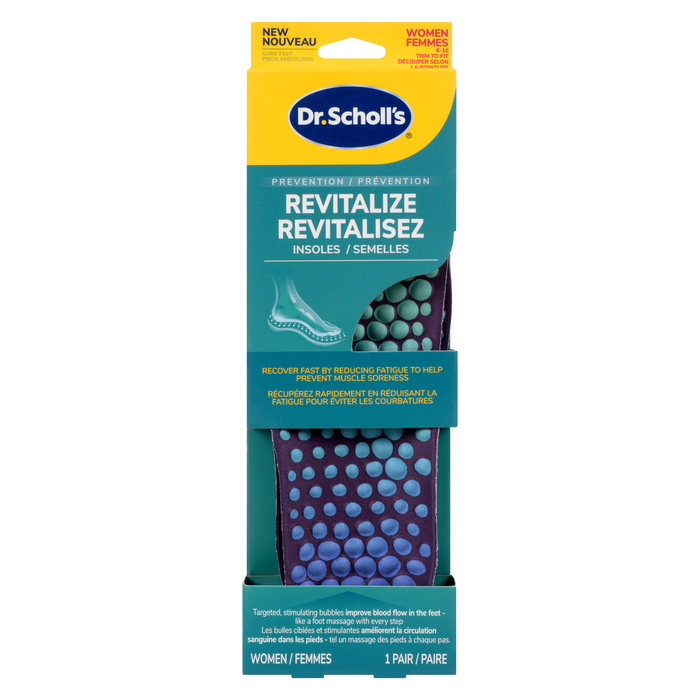 Dr. Scholl's Insoles Revitalize Women 6-10 1 Pair