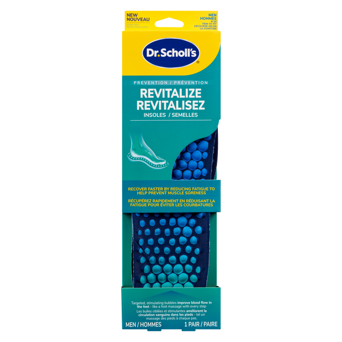 Dr. Scholl's Insoles Revitalize Men 8-14 1 Pair