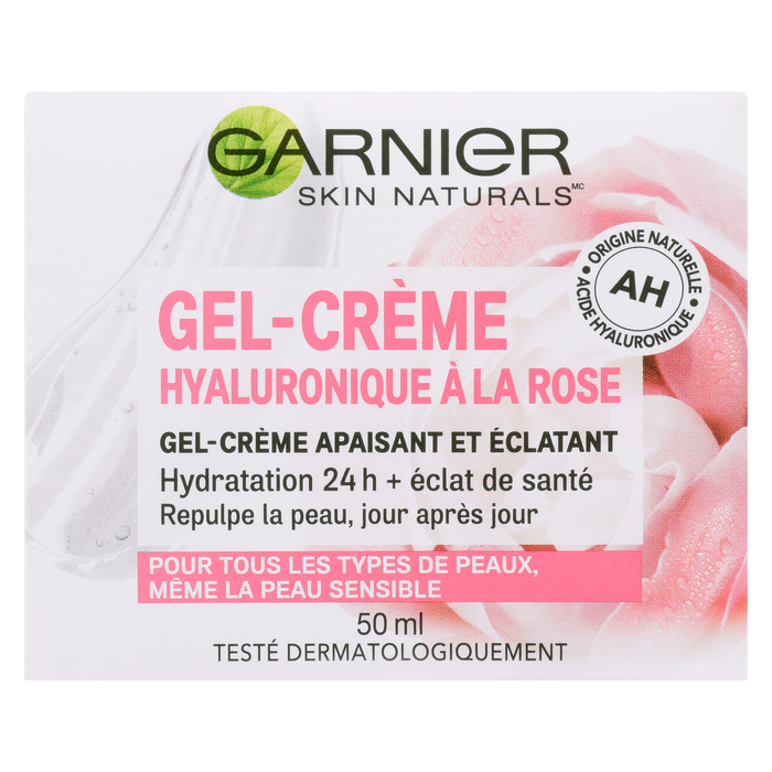 Garnier Skin Naturals Hyaluronic Rose Gel-Cream All Skin Types, Even Sensitive 50 ml