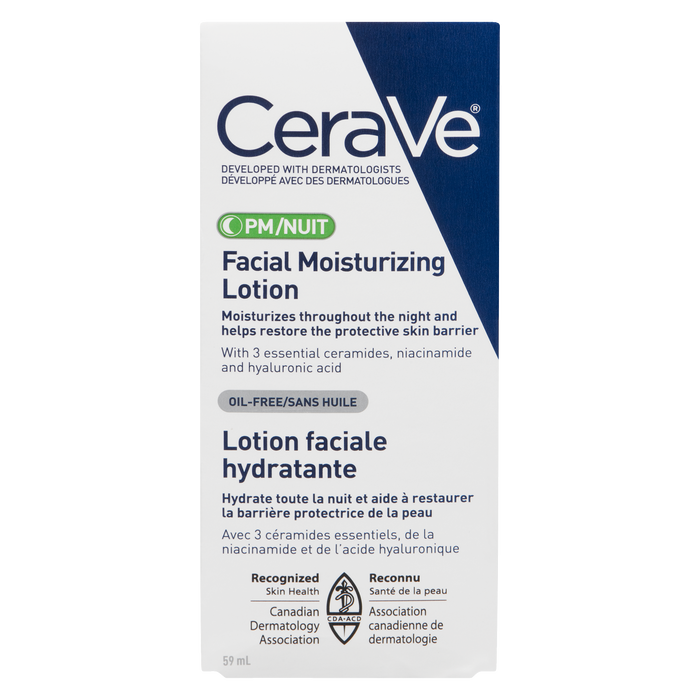 Lotion hydratante visage PM de CeraVe 59 ml