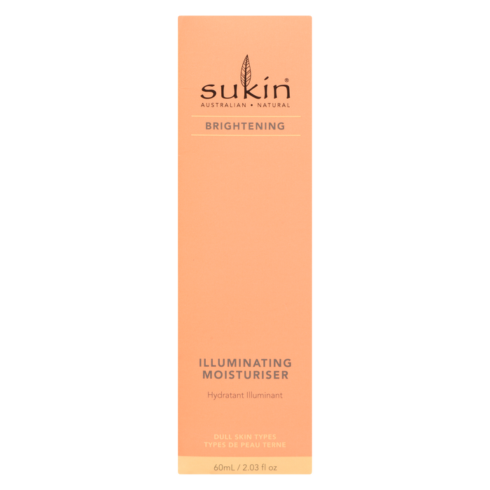 Sukin Brightening Illuminating Moisturiser Dull Skin Types 60 ml