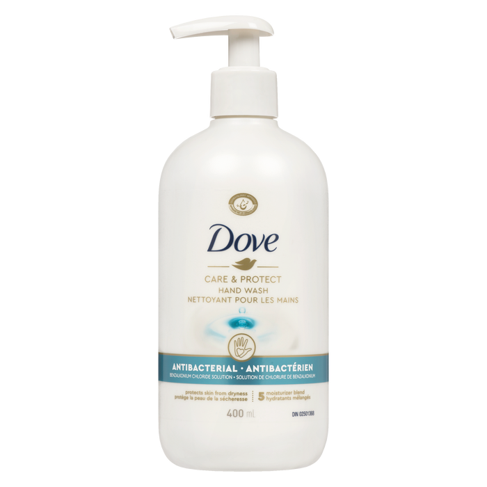 Dove Care & Protect Hand Wash Antibacterial 400 ml