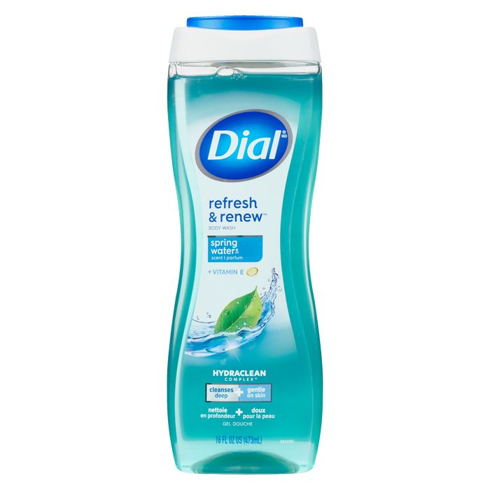 Dial Refresh & Renew Body Wash Spring Water Scent 473 ml