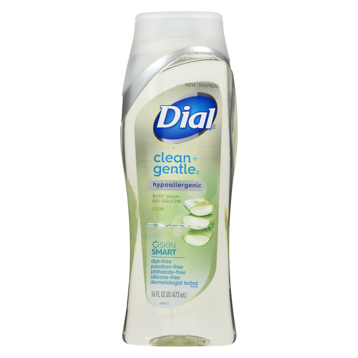 Dial Body Wash Clean Gentle Aloe 473 ml