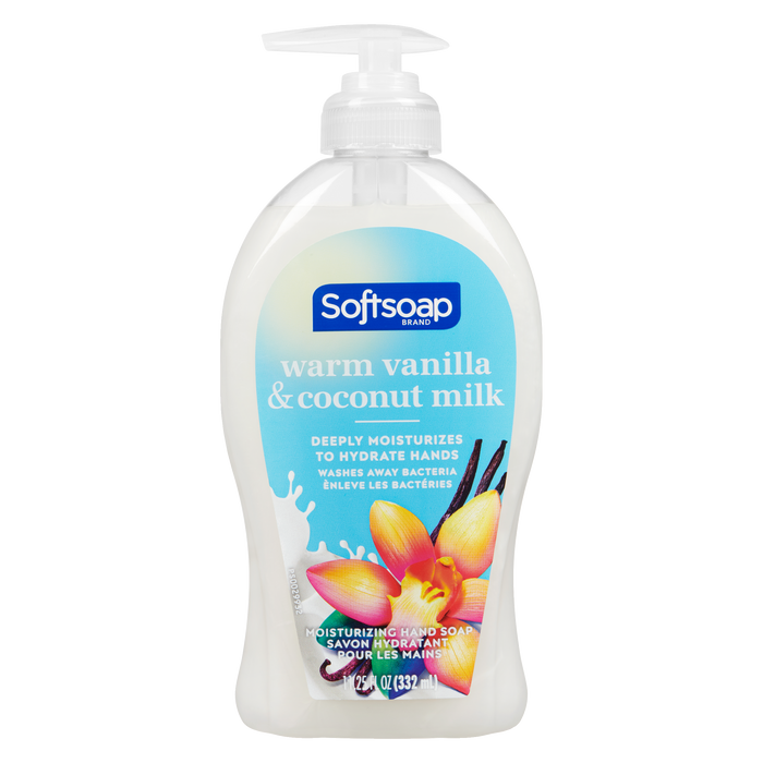 Softsoap Moisturizing Hand Soap Warm Vanilla & Coconut Milk 332 ml