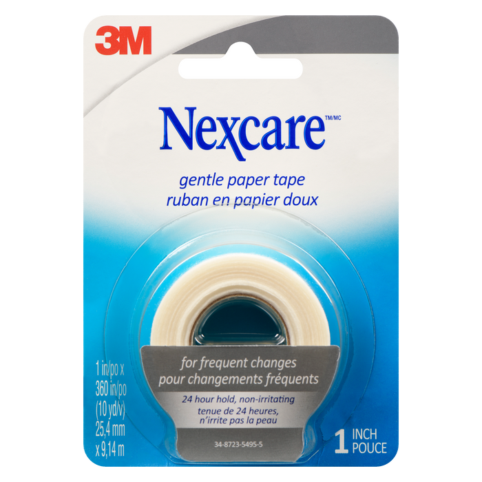 Nexcare Gentle Paper Tape 25,4 mm x 9,14 m