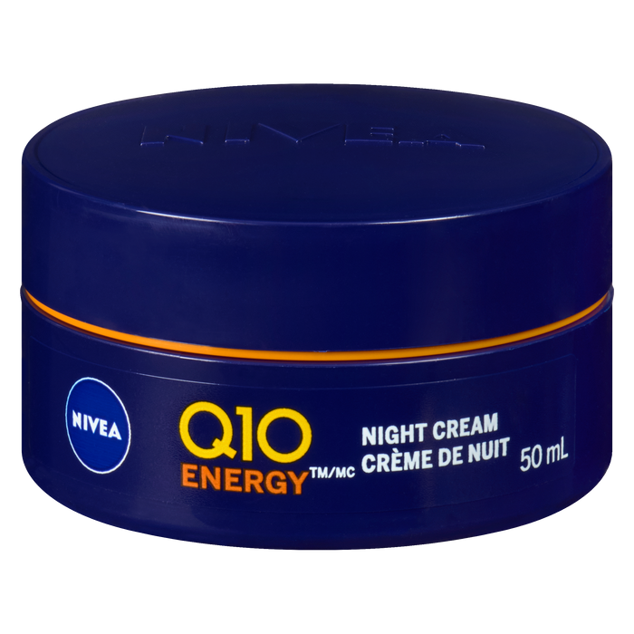 Crème de nuit anti-rides Nivea Q10 Energy 50 ml