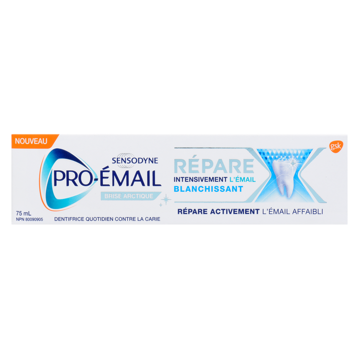 Sensodyne ProNamel Daily Anti-Cavity Toothpaste Intensive Enamel Repair Whitening Arctic Breeze 75 ml