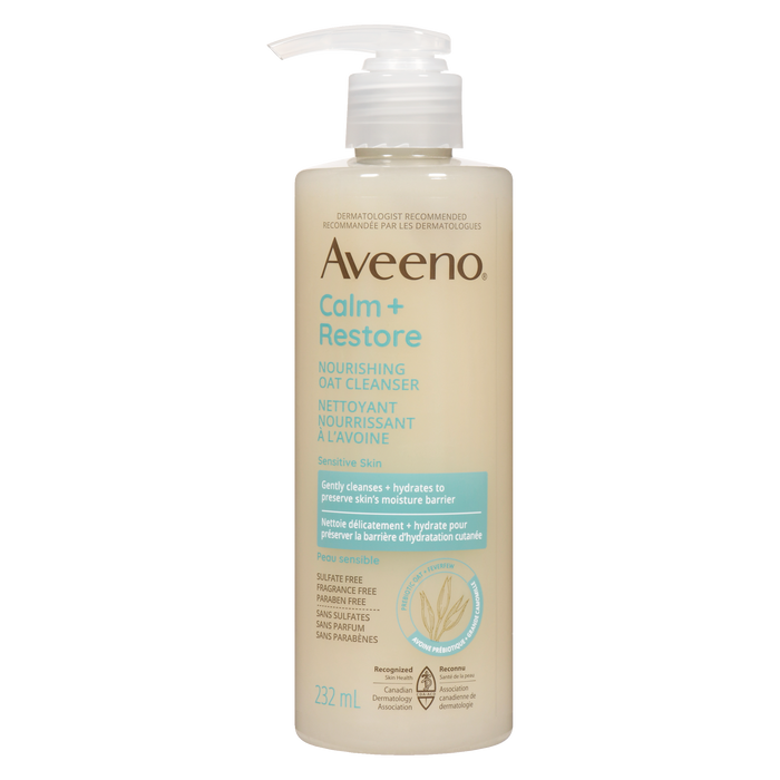 Aveeno Calm + Restore Nettoyant Nourrissant à l'Avoine 232 ml