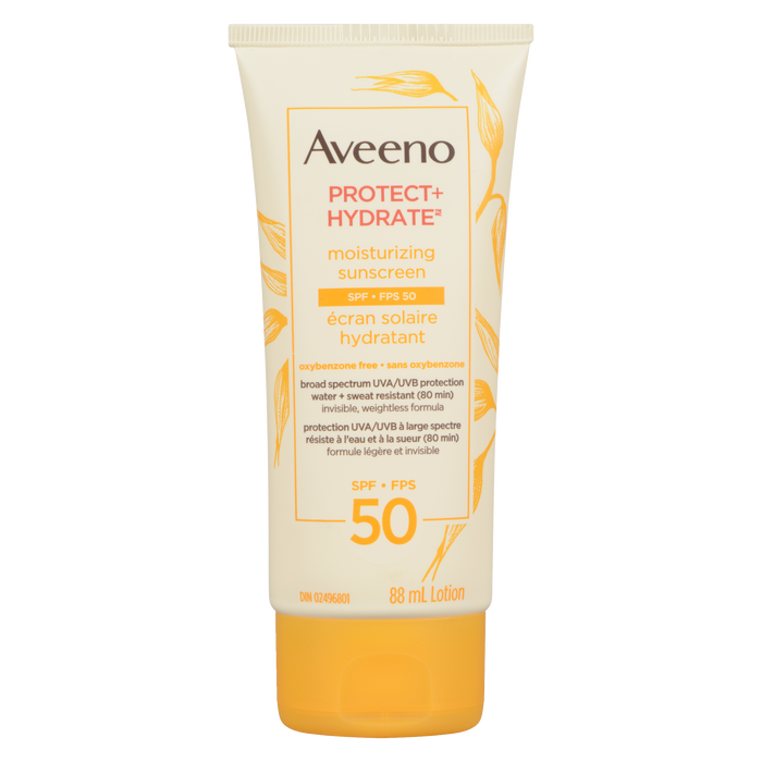 Aveeno Protect + Hydrate Moisturizing Sunscreen Lotion SPF 50 88 ml