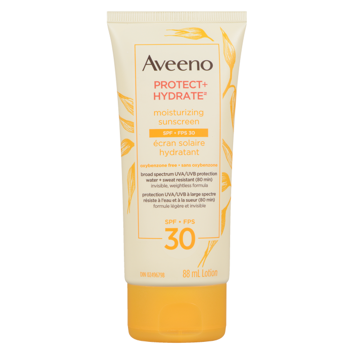 Aveeno Protect + Hydrate Moisturizing Sunscreen Lotion SPF 30 88 ml