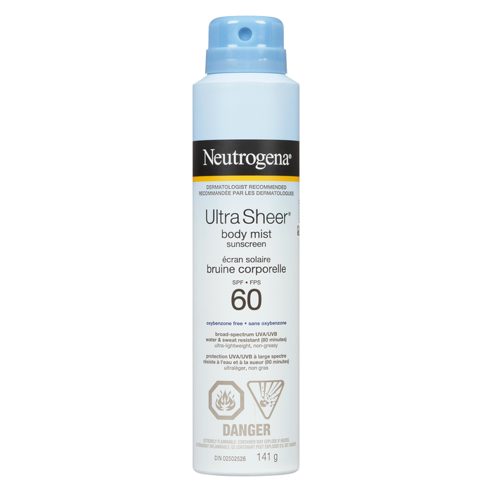 Crème solaire pour le corps Neutrogena Ultra Sheer FPS 60 141 g