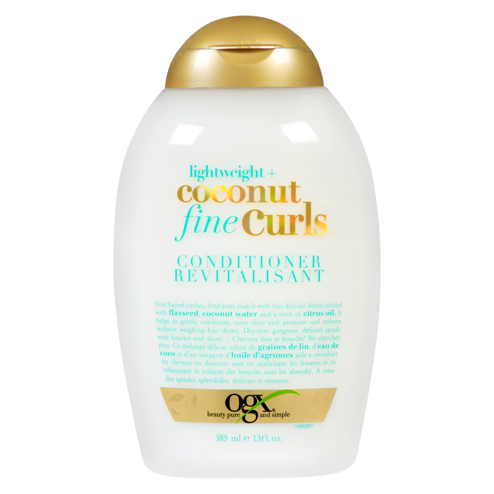 Ogx Conditioner Lightweight + Coconut Fine Curls 385 ml