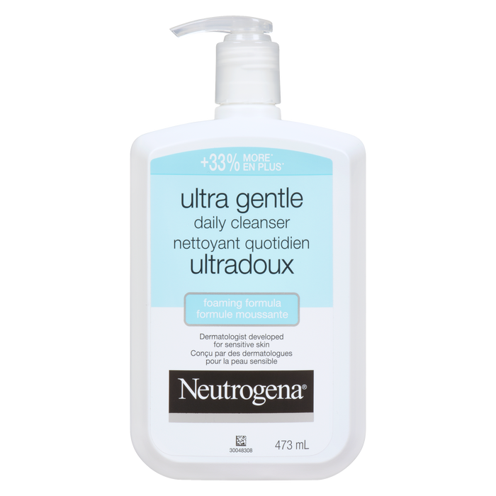 Neutrogena Ultra Gentle Daily Cleanser Foaming Formula 473 ml