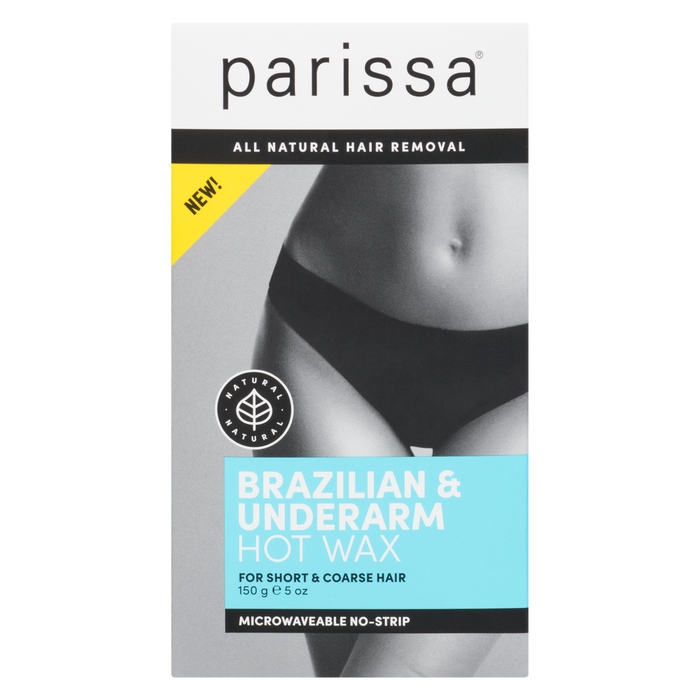 Parissa Brazilian & Underarm Hot Wax for Short & Coarse Hair 150 g