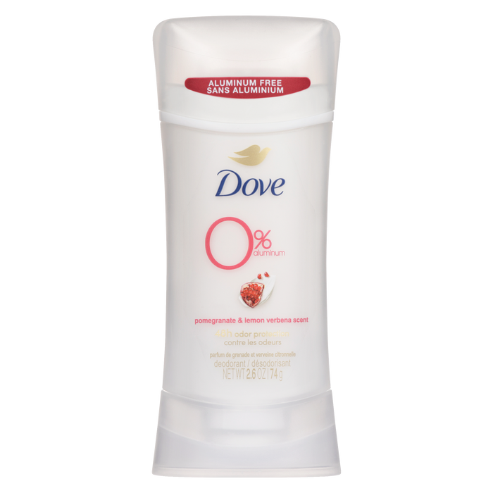 Déodorant Dove Parfum Grenade &amp; Verveine Citronnée 74 g