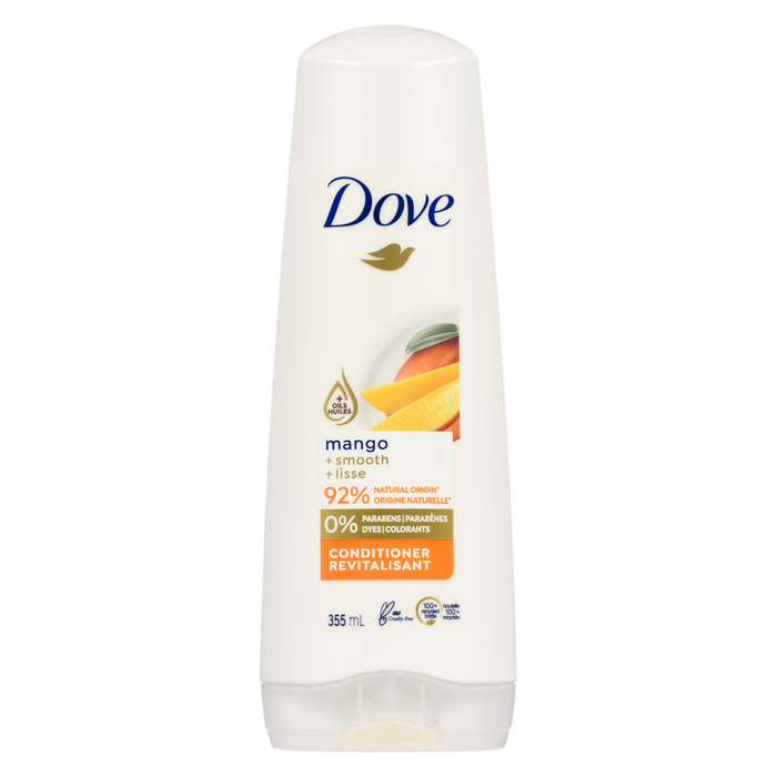 Après-shampoing Dove Mango + Smooth 355 ml