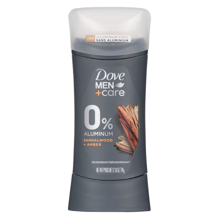 Déodorant Dove Men+Care Bois de Santal + Ambre 74 g