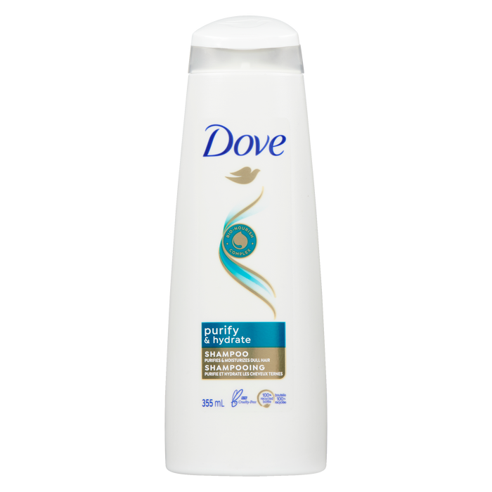 Shampoing Dove Purifiant et Hydratant 355 ml