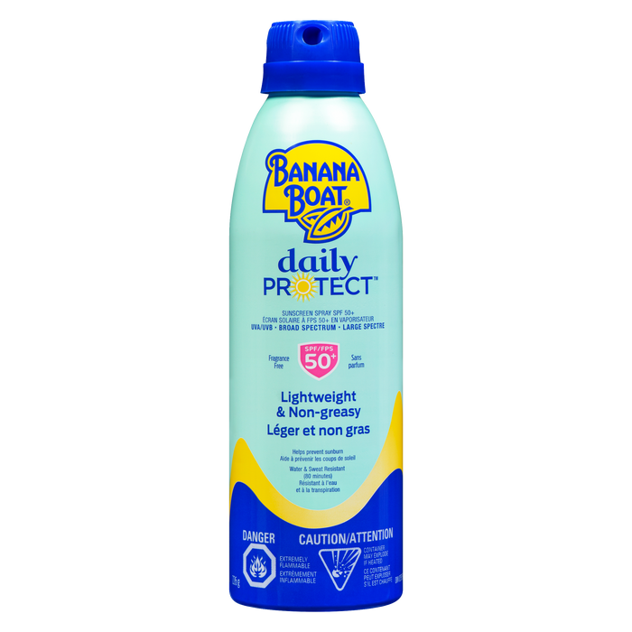 Banana Boat Daily Protect Sunscreen Spray SPF 50+ 226 g