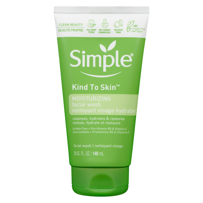 Simple Kind to Skin Moisturizing Facial Wash 148 ml