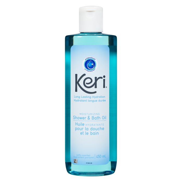 Keri Moisturizing Shower & Bath Oil Softly Scented 450 ml